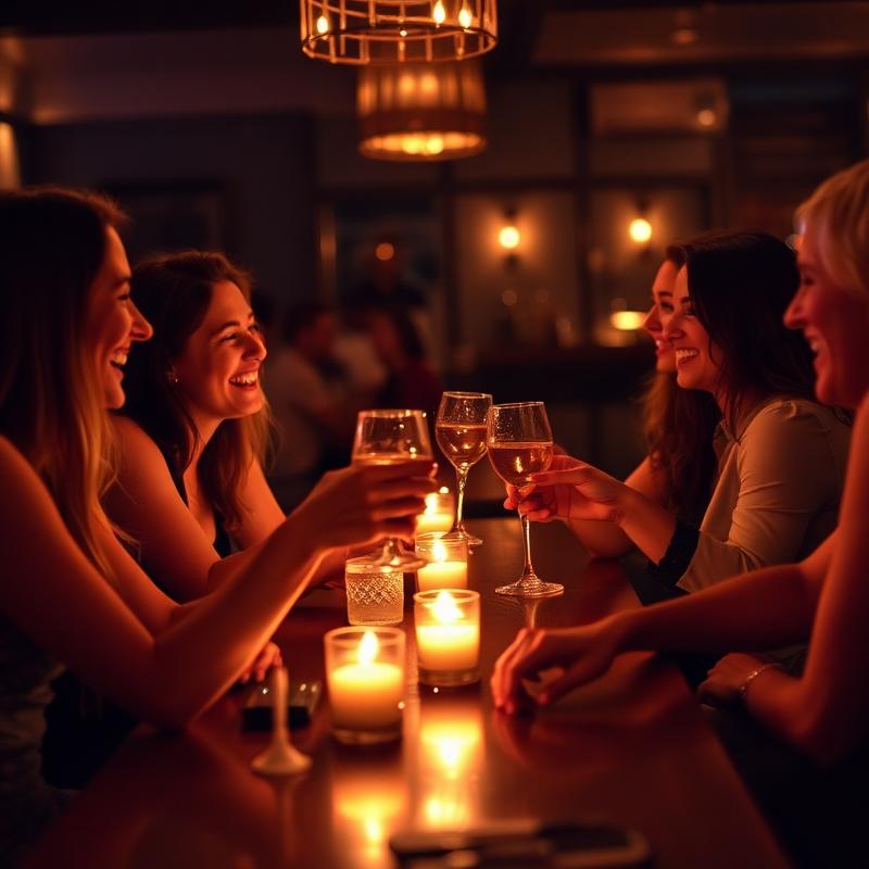 Friends at Tipsy Corner
